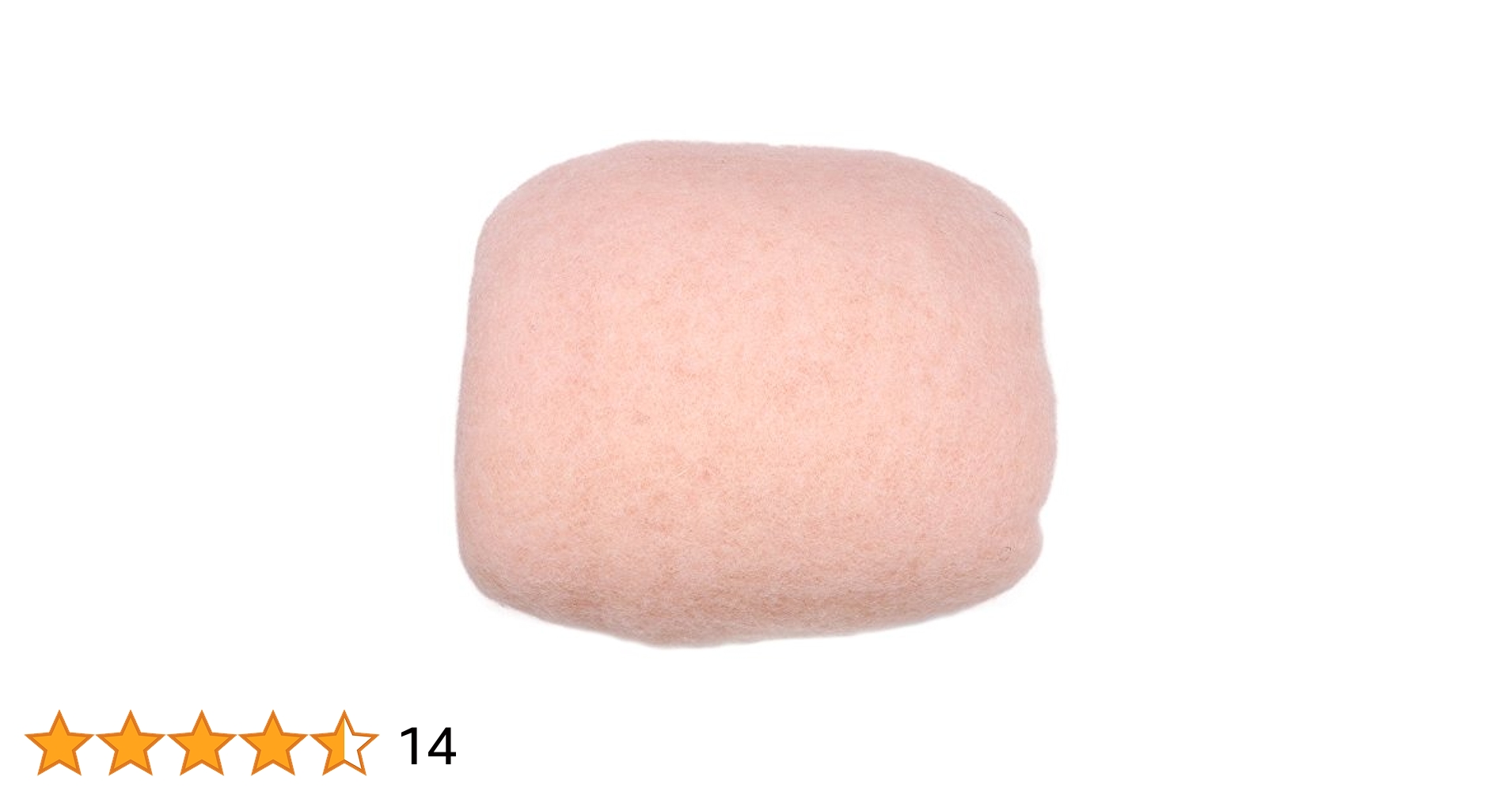 りこぴんサマ専用　羊毛100% 1.5匹 ホワイト色　未使用品 羊毛フェルト 『ハマナカ フェルト羊毛ソリッド ミッドナイト